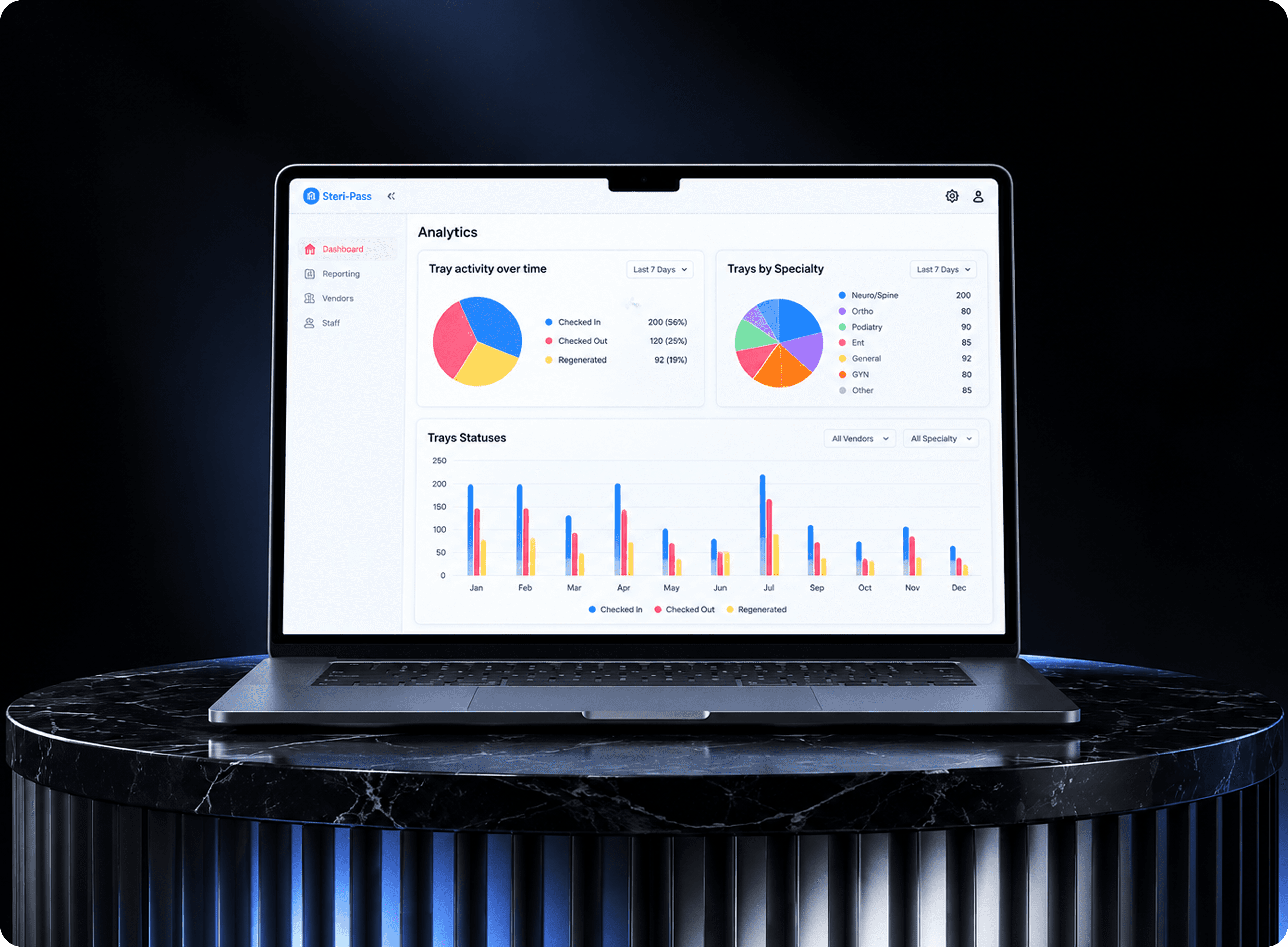 steri-pass mobile experience showcase