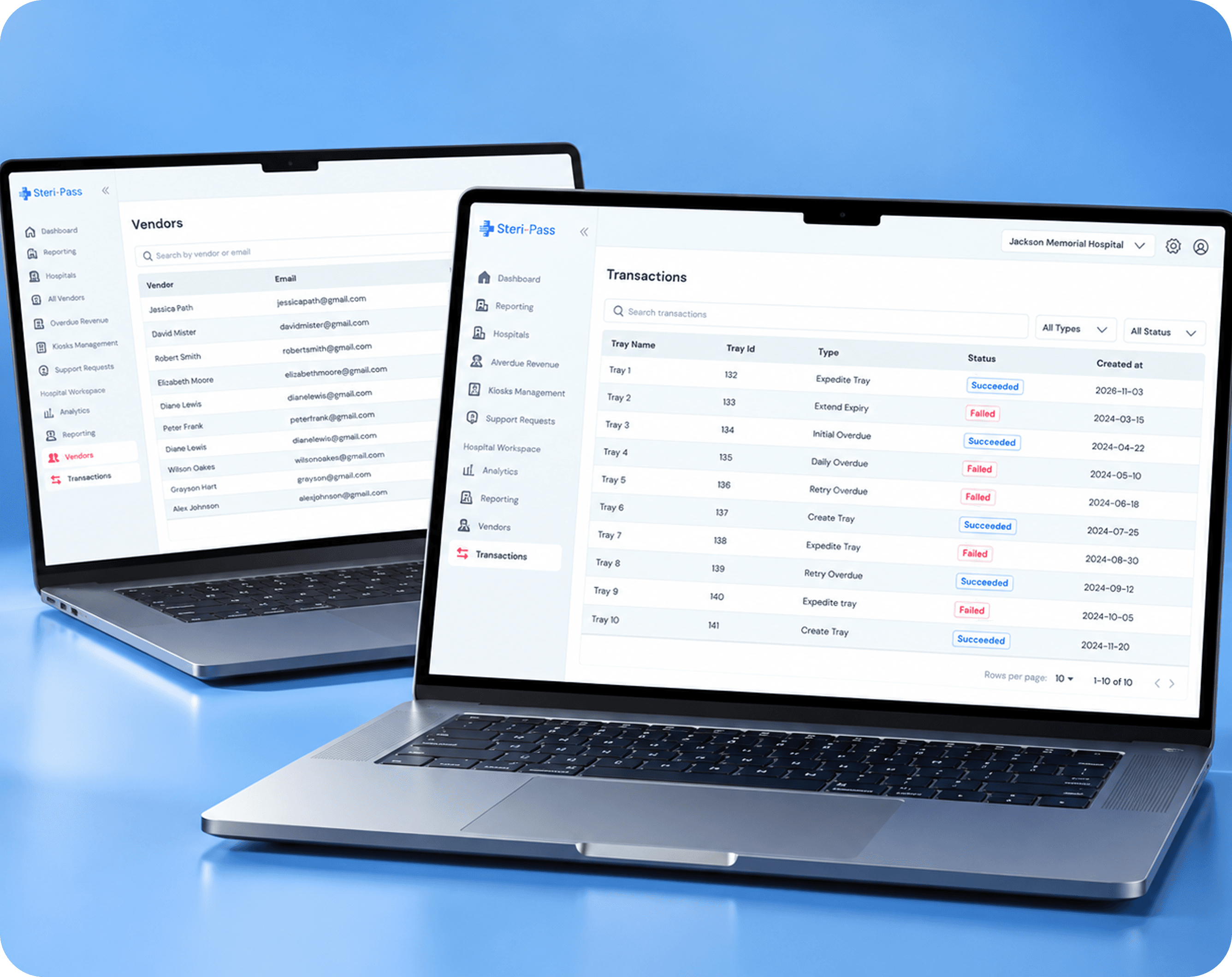 steri-pass app design showcase