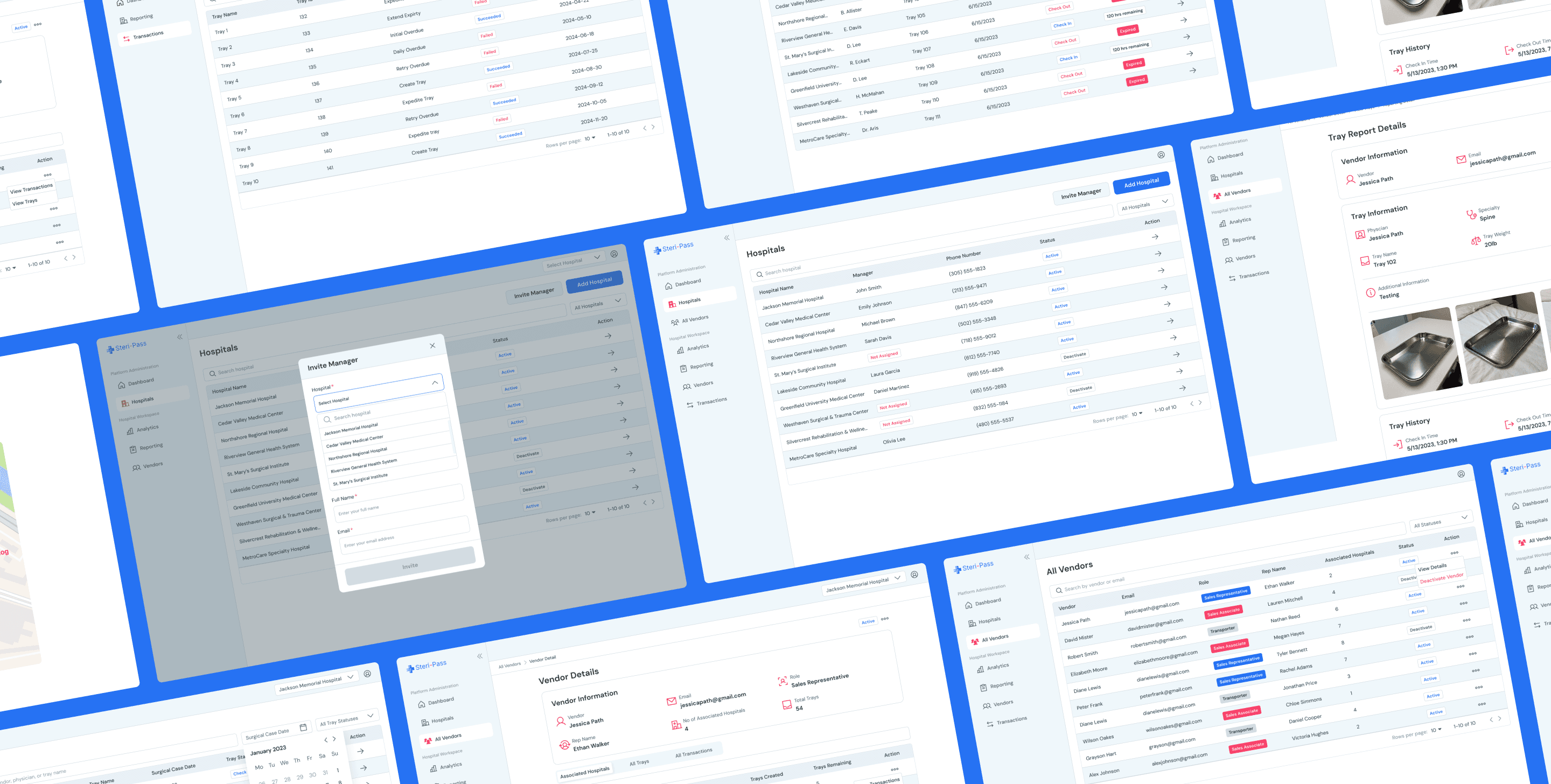 Steri-pass app showcase