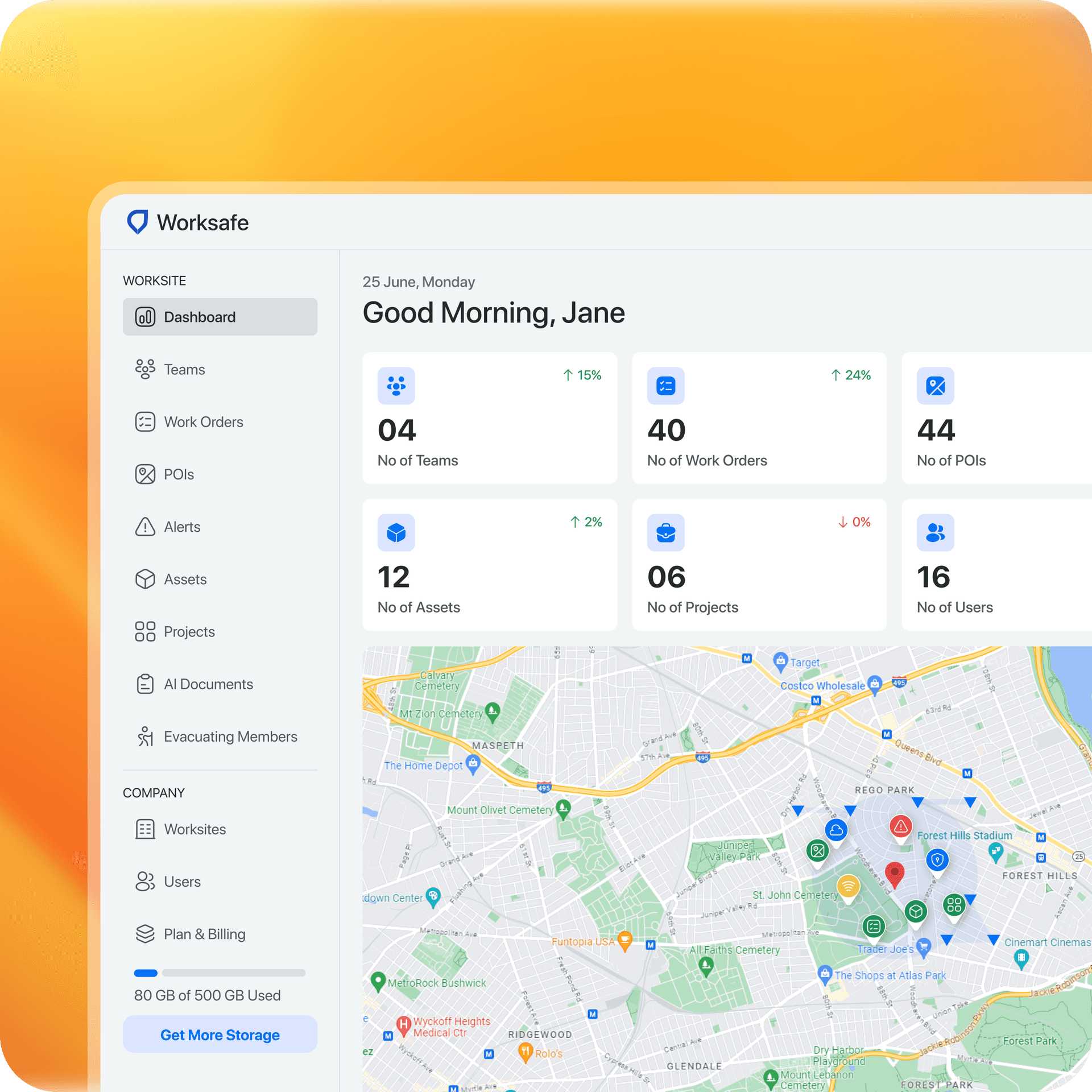 WorkSafe Real-Time Worksite Safety & Risk Management Platform
