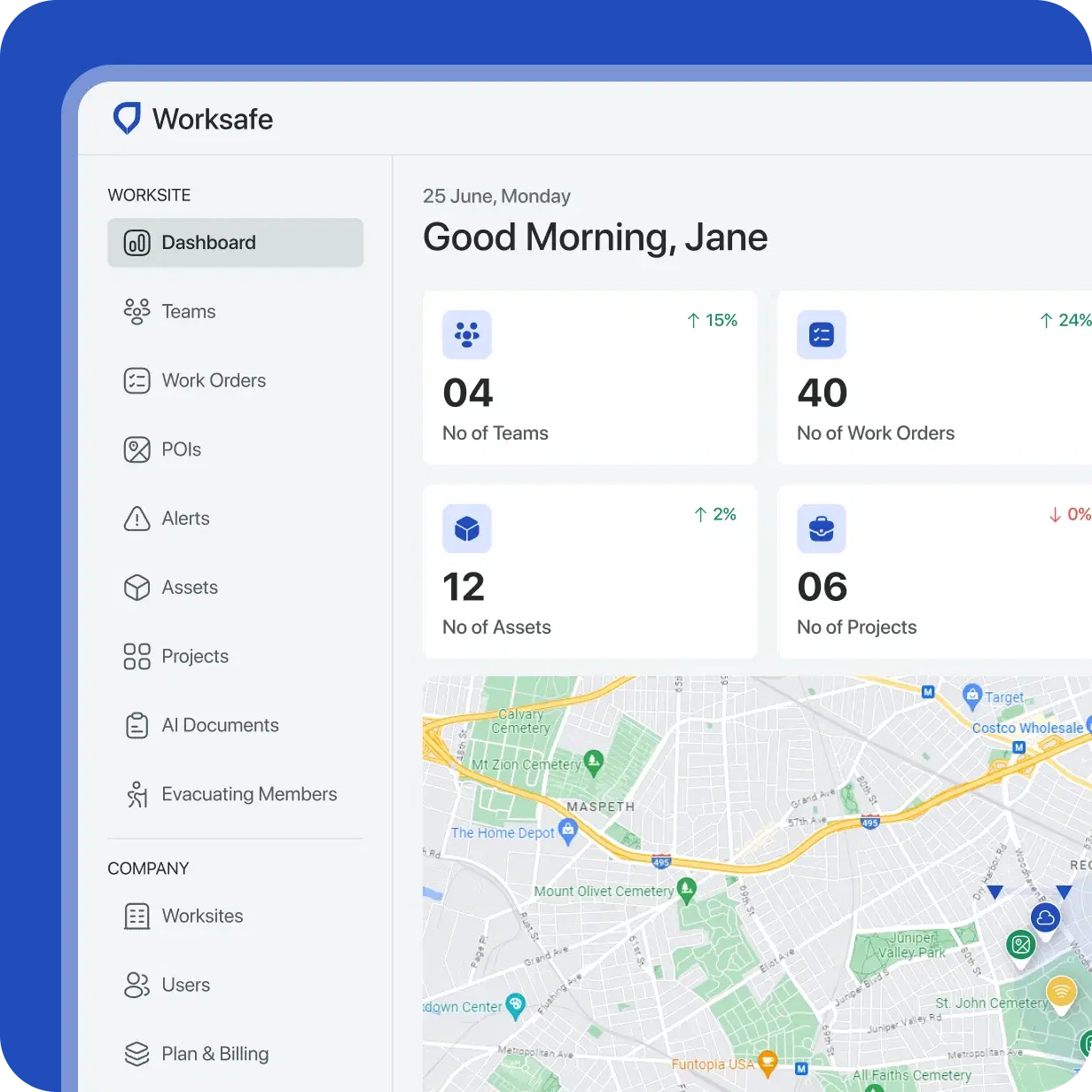WorkSafe Mapping Platform