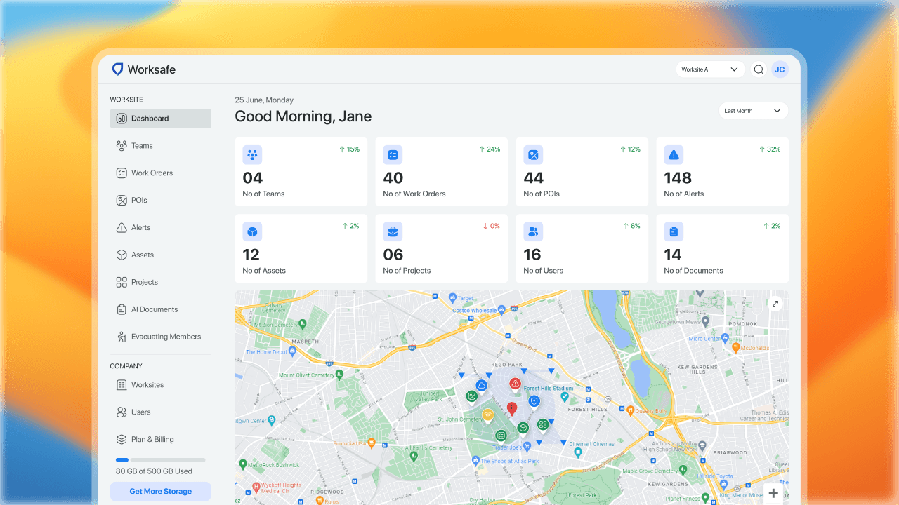 Worksafe Mapping