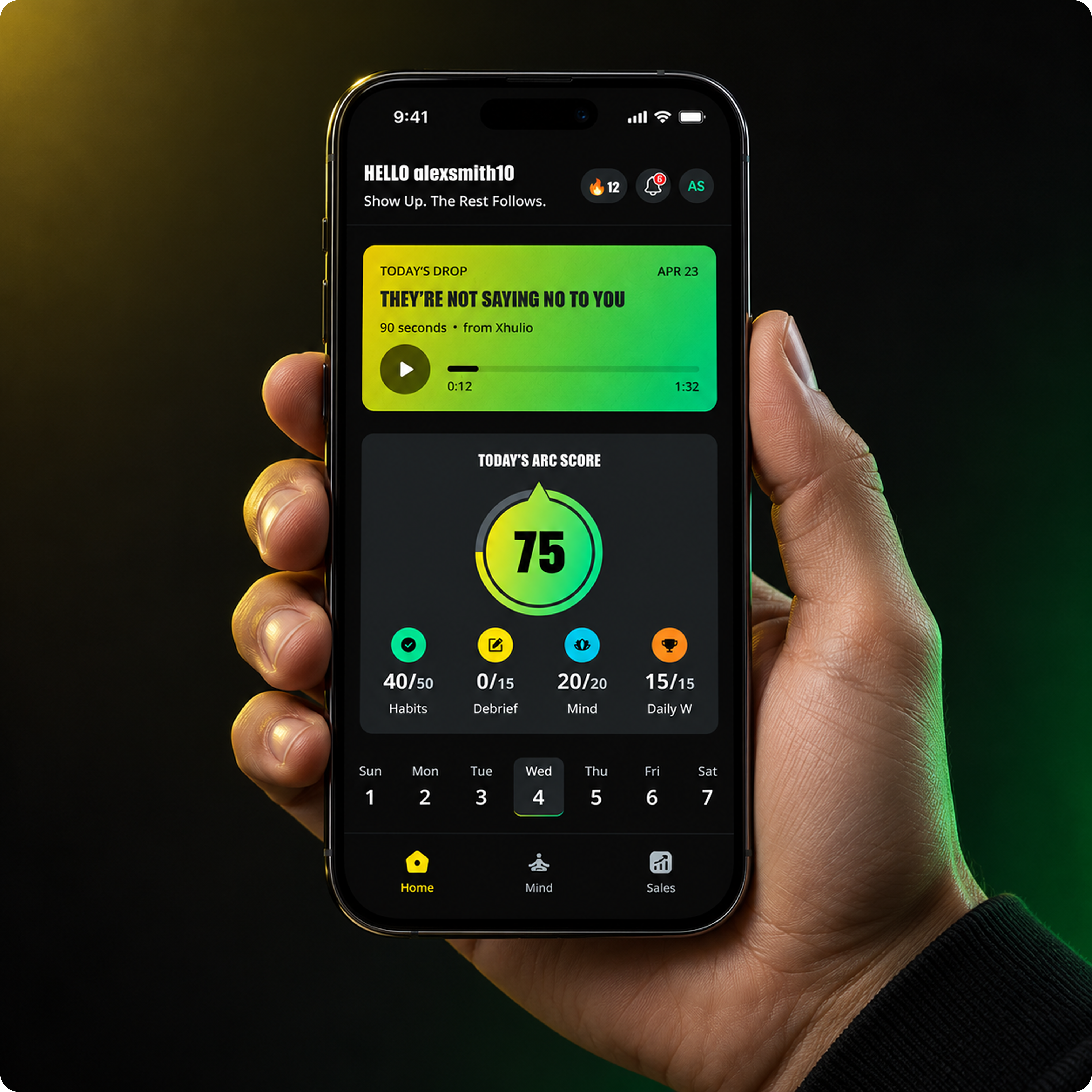 Alpha Arc mobile experience showcase