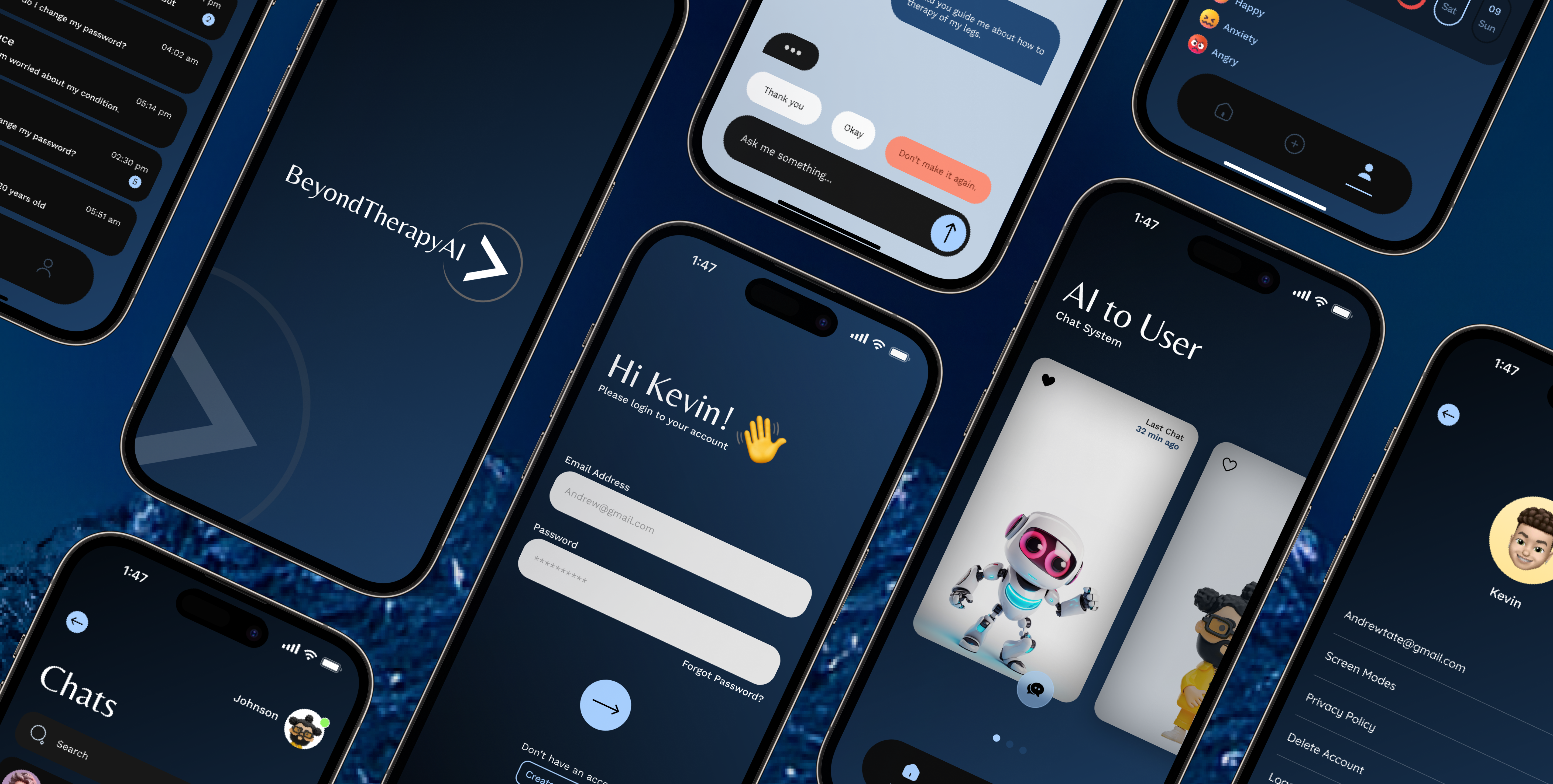 Beyond Therapy AI app showcase - Maze Digital Beyond Therapy AI app showcase