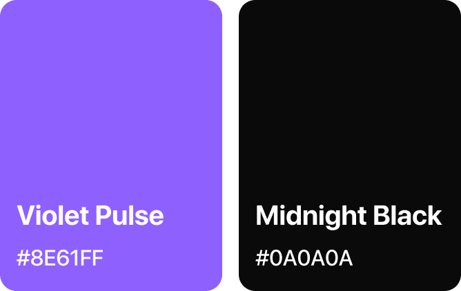 Vybe Violet Pulse brand showcase