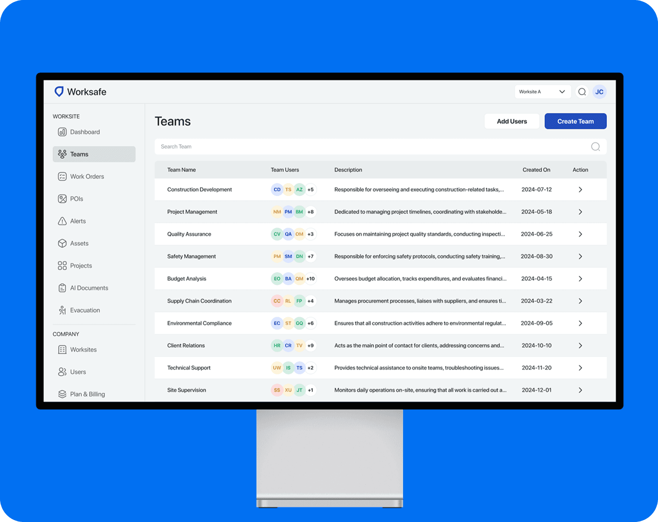 work-safe app design showcase