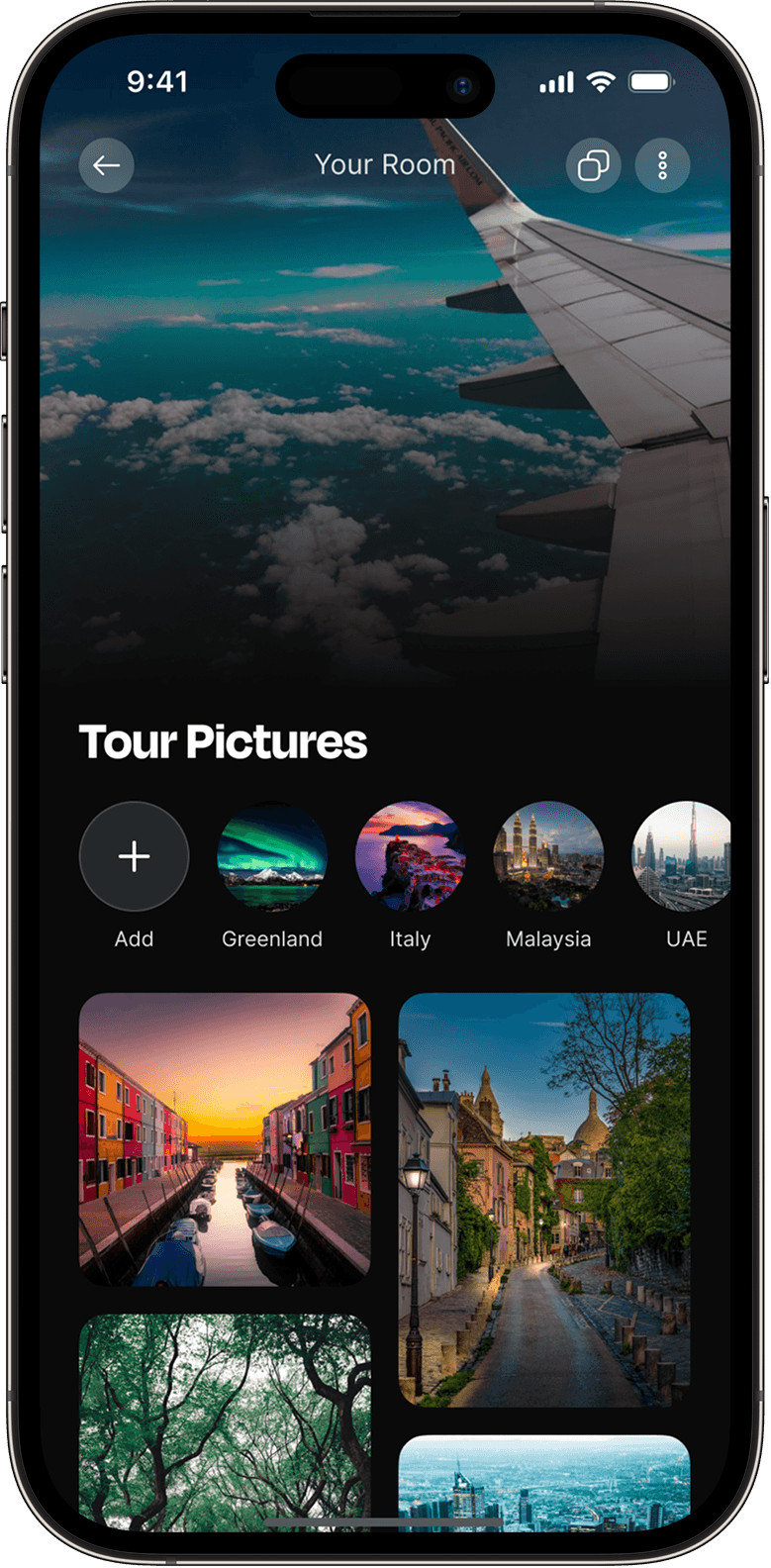 Personalized Social Content Feed - solution mockup