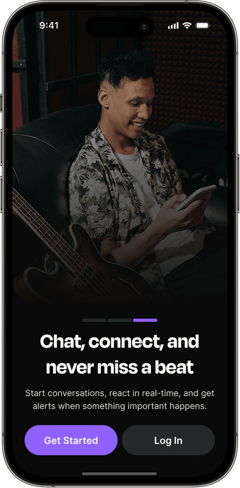 Intuitive Mobile Social Experience - solution mockup