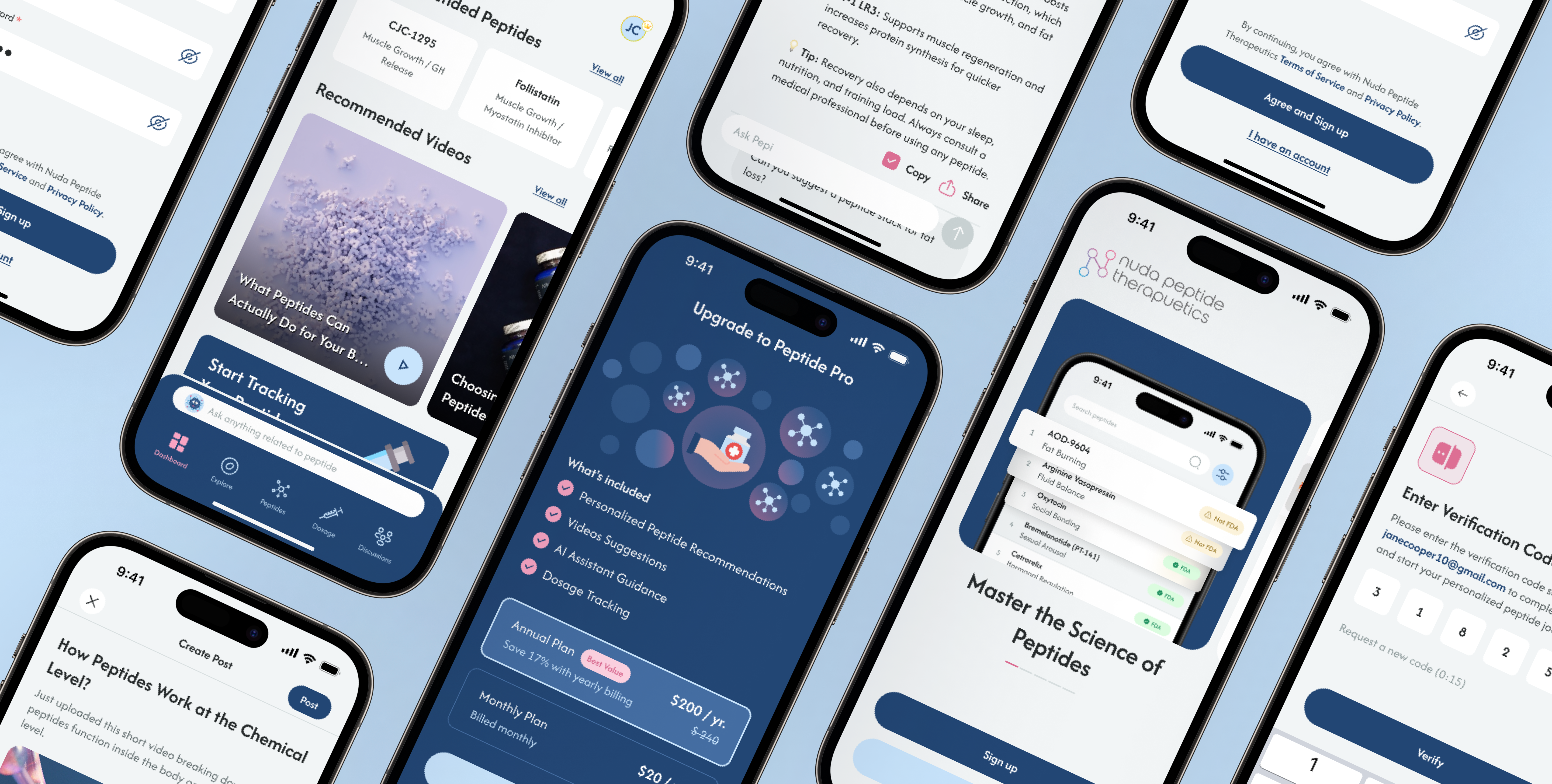 Peptide MD app showcase