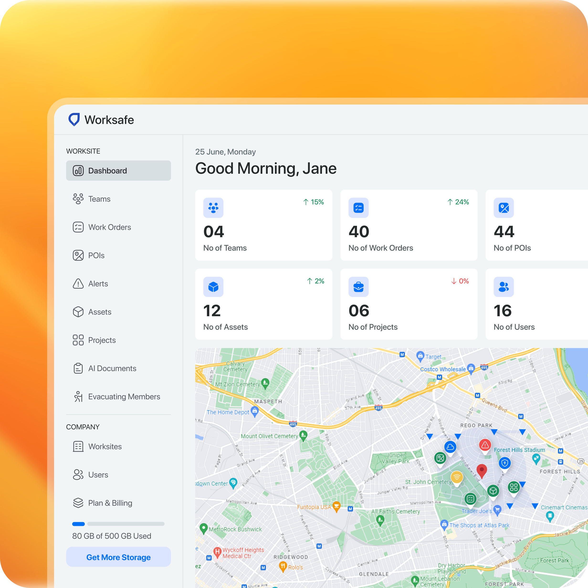 WorkSafe Real-Time Worksite Safety & Risk Management Platform