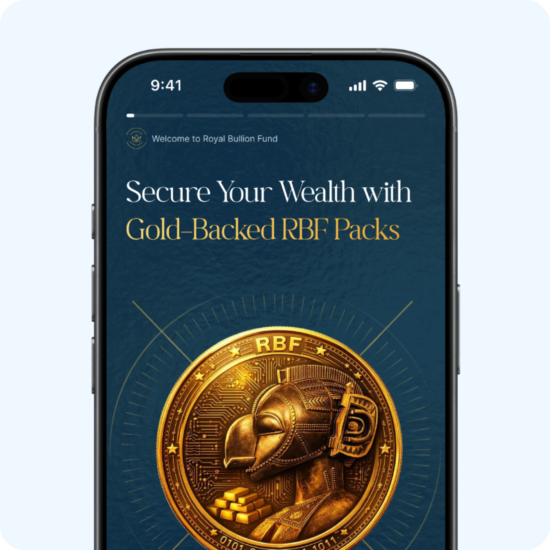 iPhone app mockup