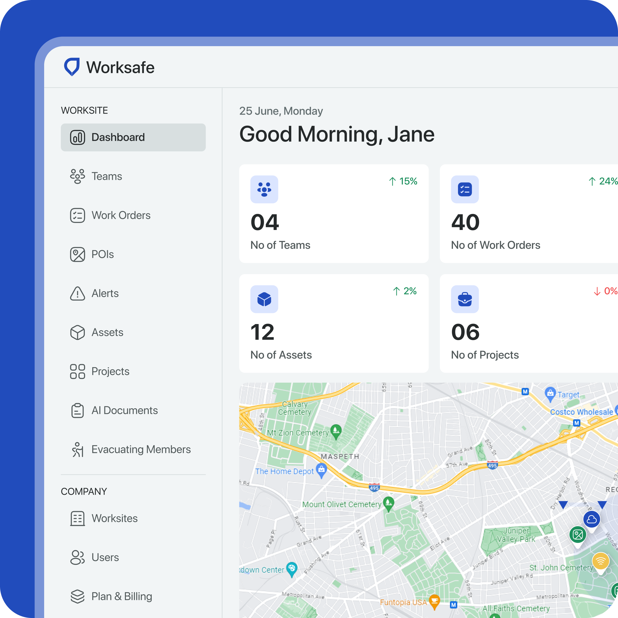 WorkSafe Mapping Platform